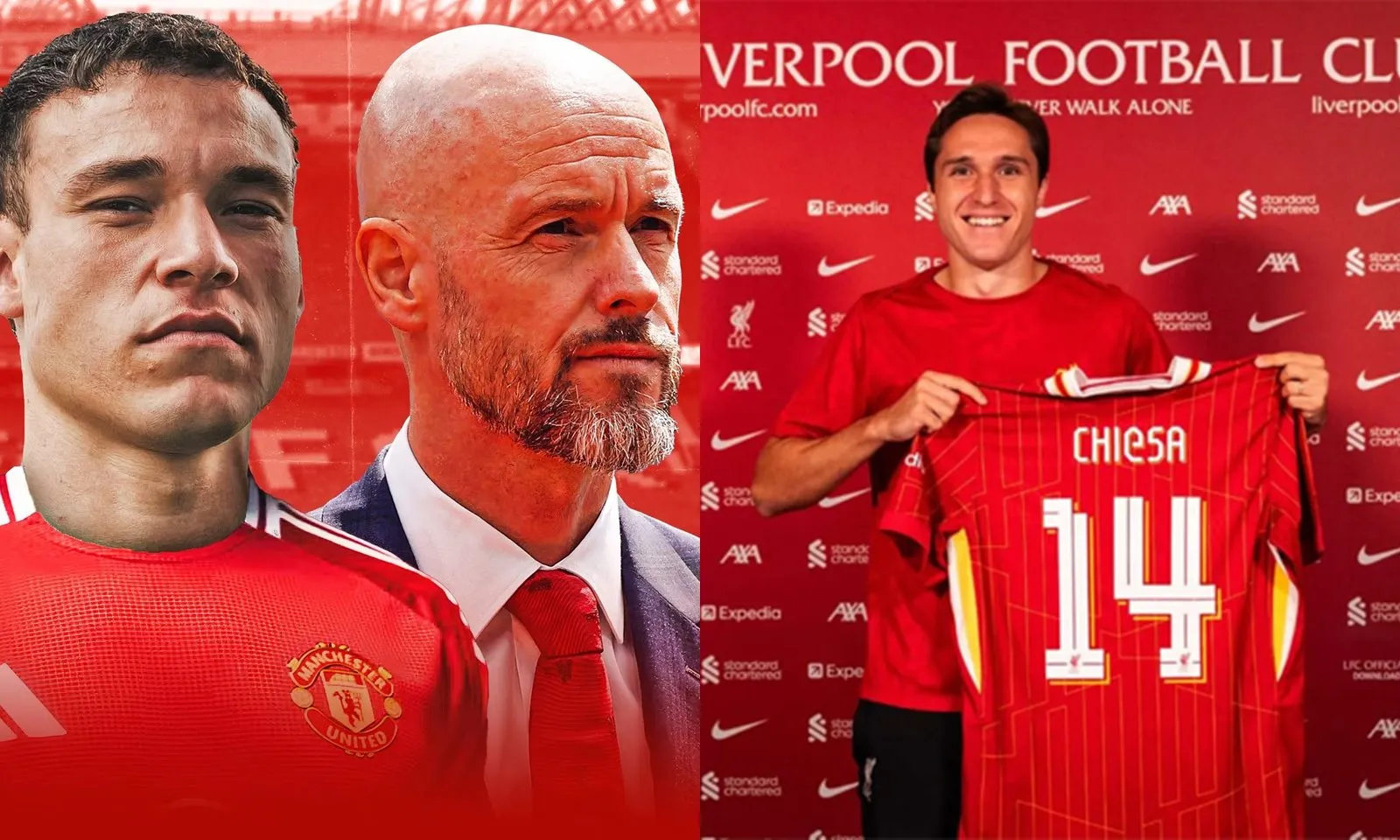 Tin chuyển nhượng 29/8: Ugarte vượt qua kiểm tra y tế tại MU | Chiesa ra mắt Liverpool 