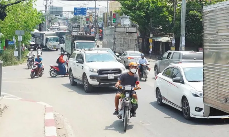 Điều chỉnh giao thông một số tuyến đường thường xuyên kẹt xe ở huyện Hóc Môn từ ngày 5/9