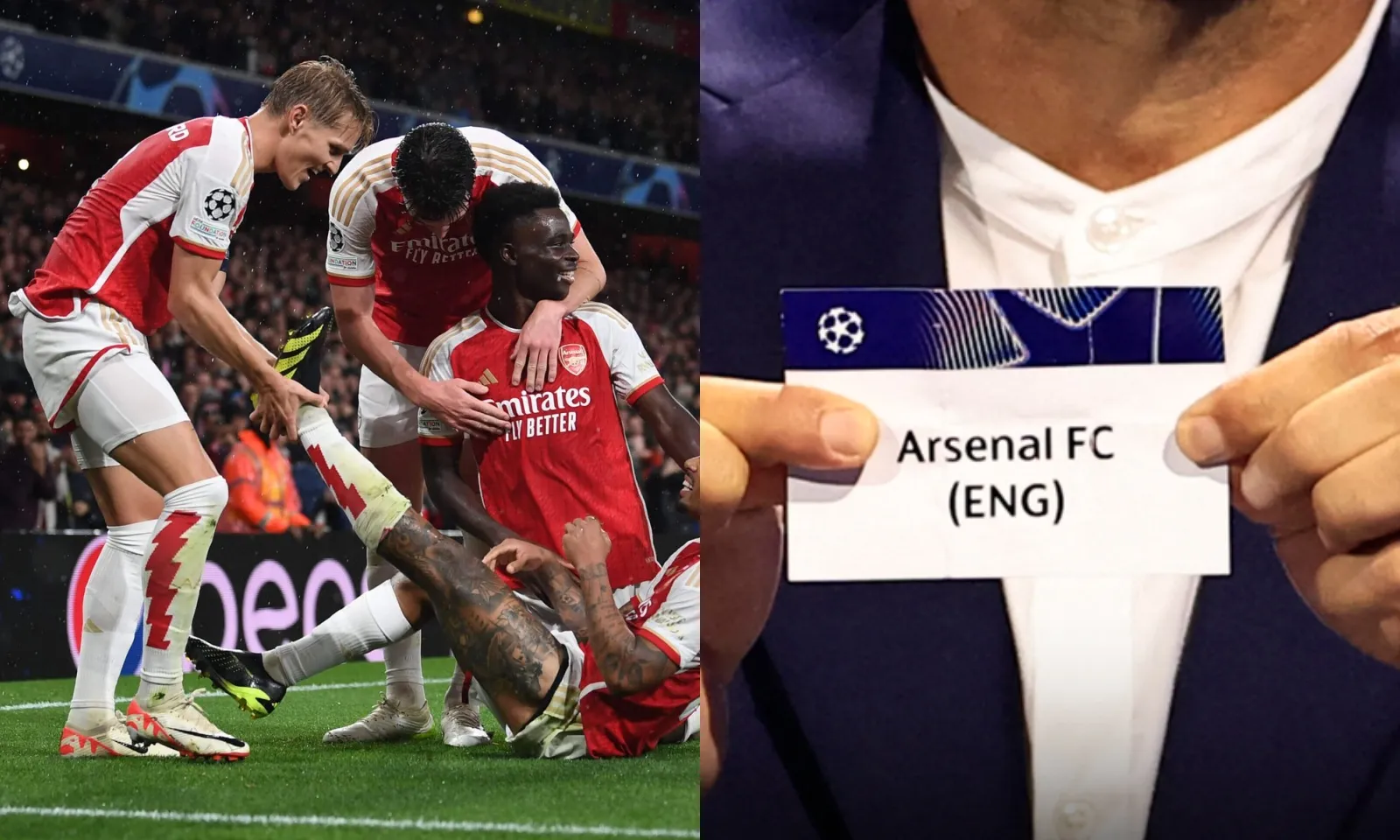 Lịch thi đấu Arsenal tại Champions League 2024-2025: May mắn mỉm cười | Lợi thế đại chiến PSG