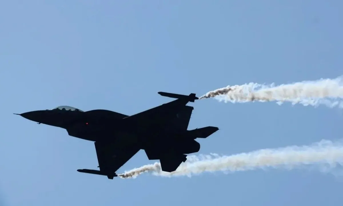 F-16 đầu tiên rơi ở Ukraine, nghi do bị bắn nhầm