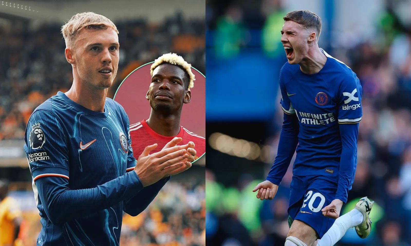4 kiến tạo sau 3 trận: Cole Palmer cân bằng thành tích khủng của Pogba 