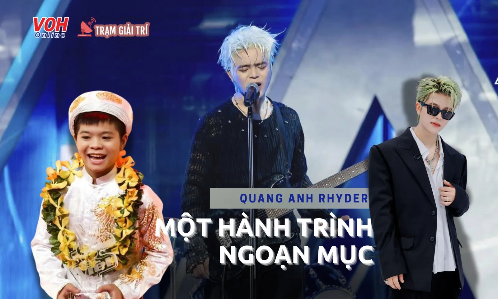 Quang Anh Rhyder: từ cậu bé phụ mẹ dọn vệ sinh đến hành trình tỏa sáng tại Anh Trai Say Hi