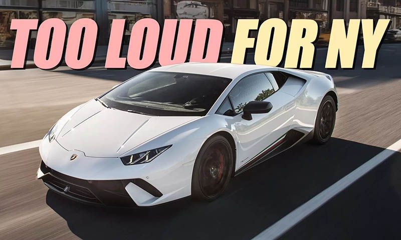 Lamborghini bị kiện do tiếng bô quá lớn