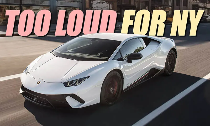 Lamborghini bị kiện do tiếng bô quá lớn