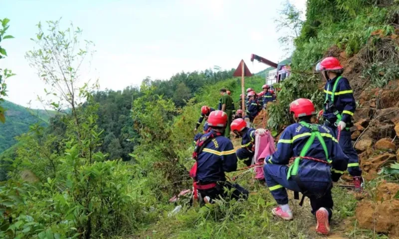 Điện Biên: Tìm thấy thi thể nạn nhân vụ sạt lở đất