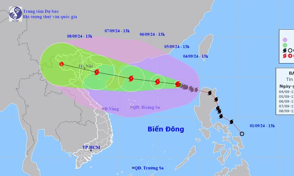 Bão số 3 tăng cấp, biển Đông có sóng cao 11m, Nam Bộ cũng mưa to, gió lớn