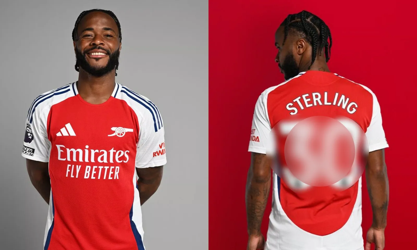 Không phải số 10, Sterling chọn số áo siêu lạ tại Arsenal