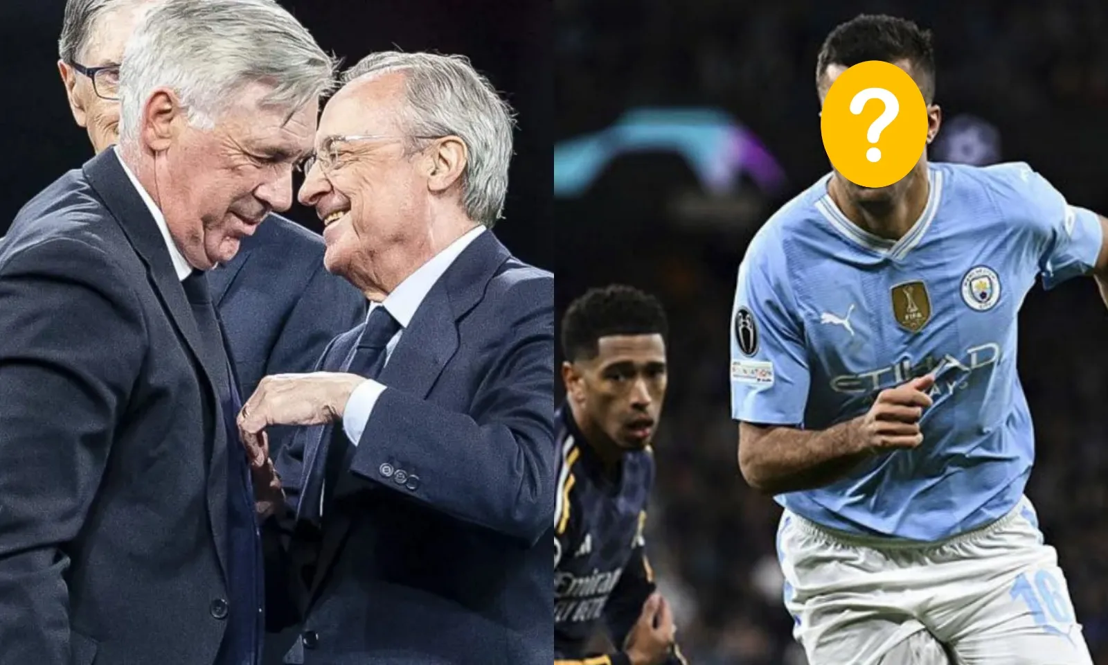 Perez và Ancelotti nhất trí biến trụ cột Man City thành Galactico 