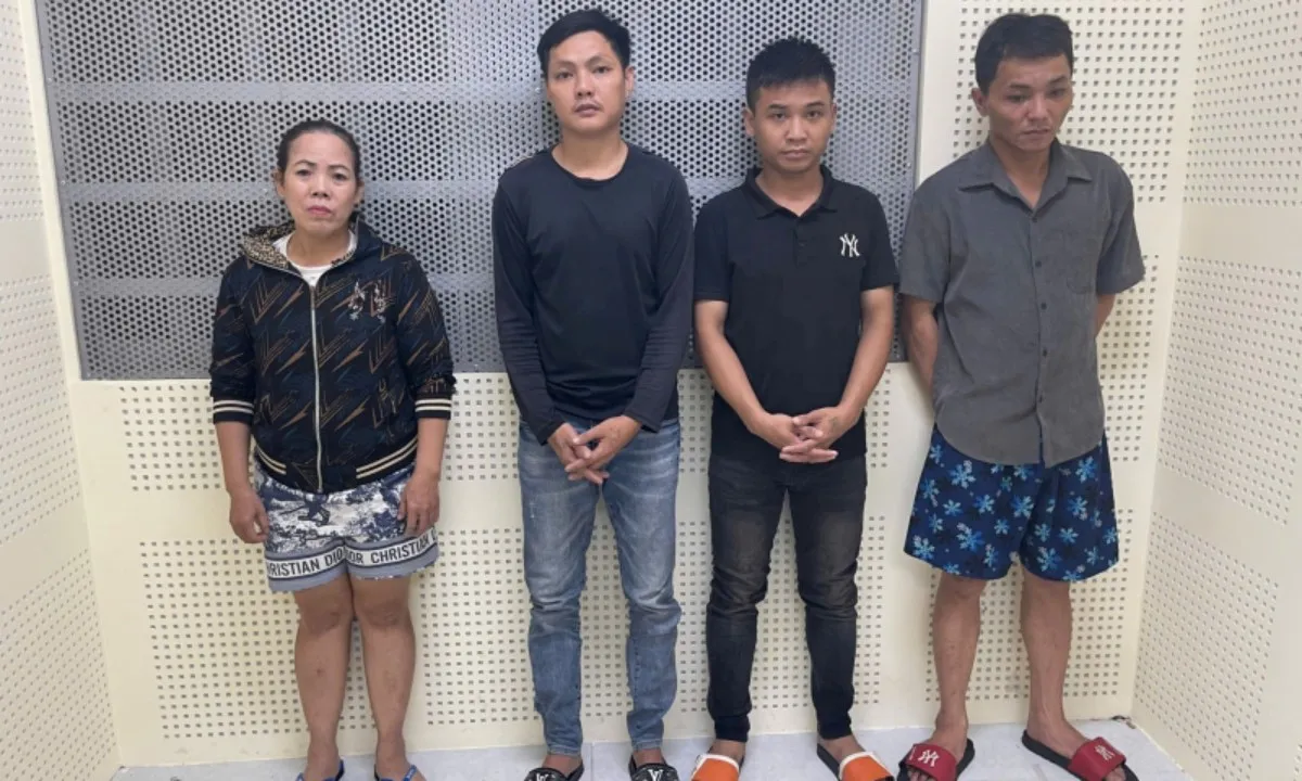 Bắt 4 đối tượng cướp giật tài sản lấy tiền mua ma túy