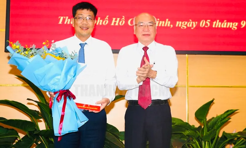 Ông Trần Thanh Tùng giữ chức Bí thư Quận ủy quận 8