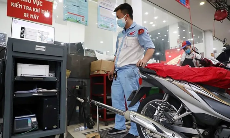Dự thảo mới: Xe máy phải kiểm định khí thải mới được lưu hành