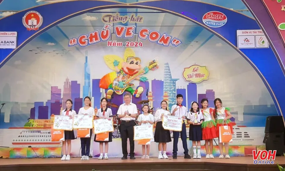 Trường THPT chuyên Trần Đại Nghĩa giành giải Nhất Tiếng hát chú ve con