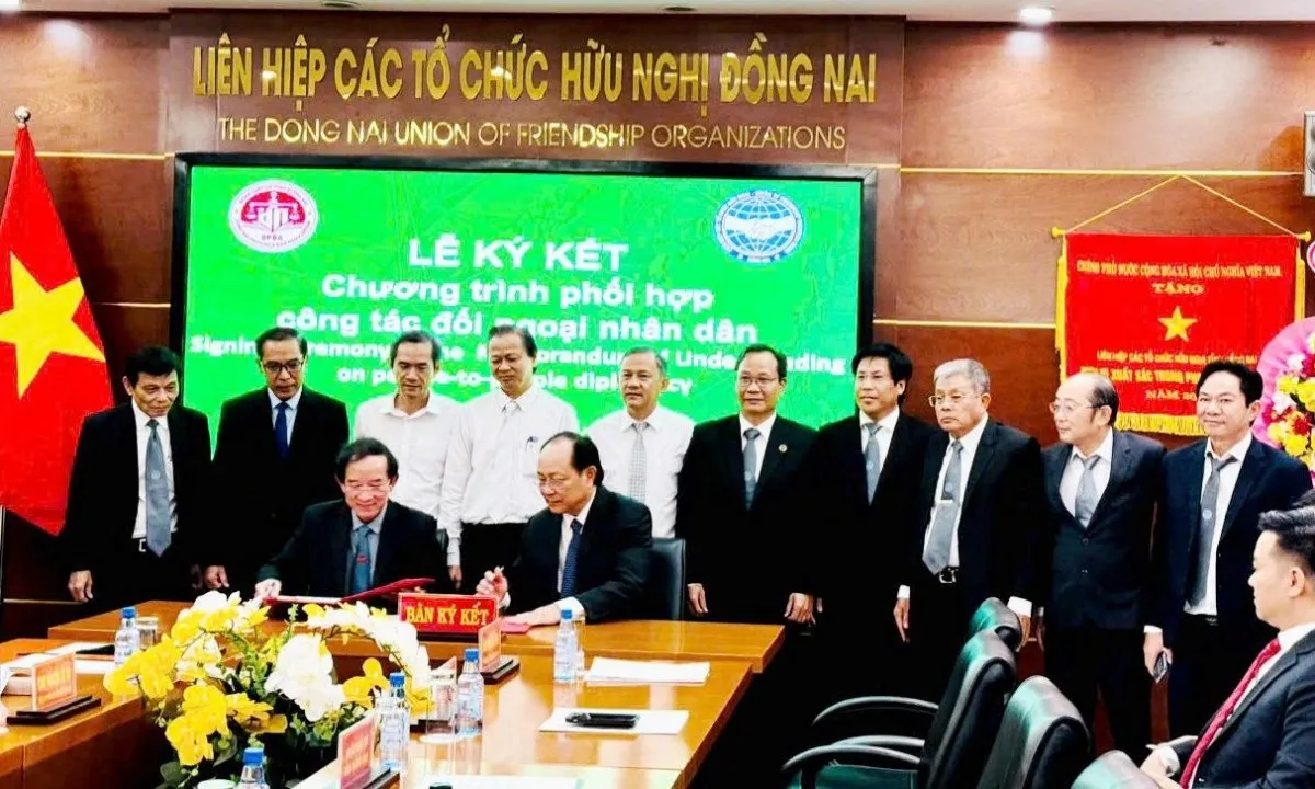 Đồng Nai: Liên hiệp các tổ chức hữu nghị tỉnh và Đoàn Luật sư phối hợp công tác đối ngoại nhân dân