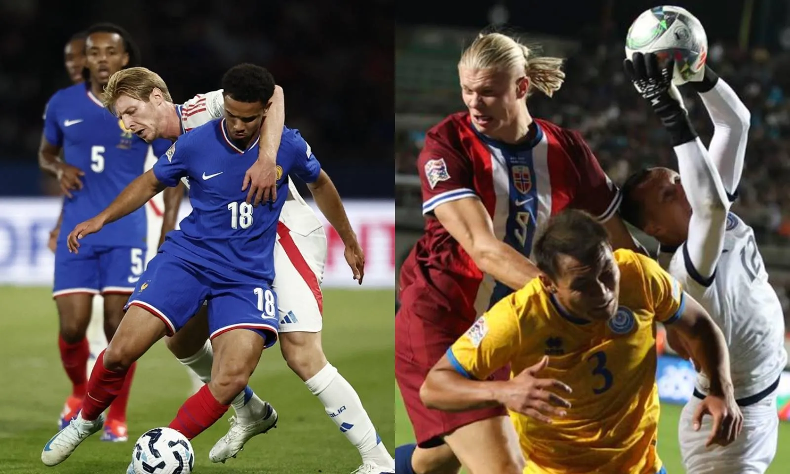 Kết quả Vòng bảng Nations League ngày 7/9: Pháp bại trận trước Ý | Haaland im tiếng