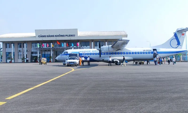 Sân bay Pleiku sẽ có công suất 4 triệu khách/năm