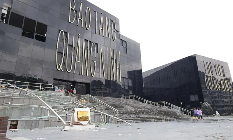 Bảo tàng Quảng Ninh sau cơn bão