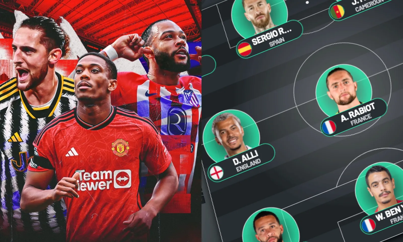 Từ Martial đến trò cưng Klopp: Đội hình thất nghiệp hậu TTCN hè 2024