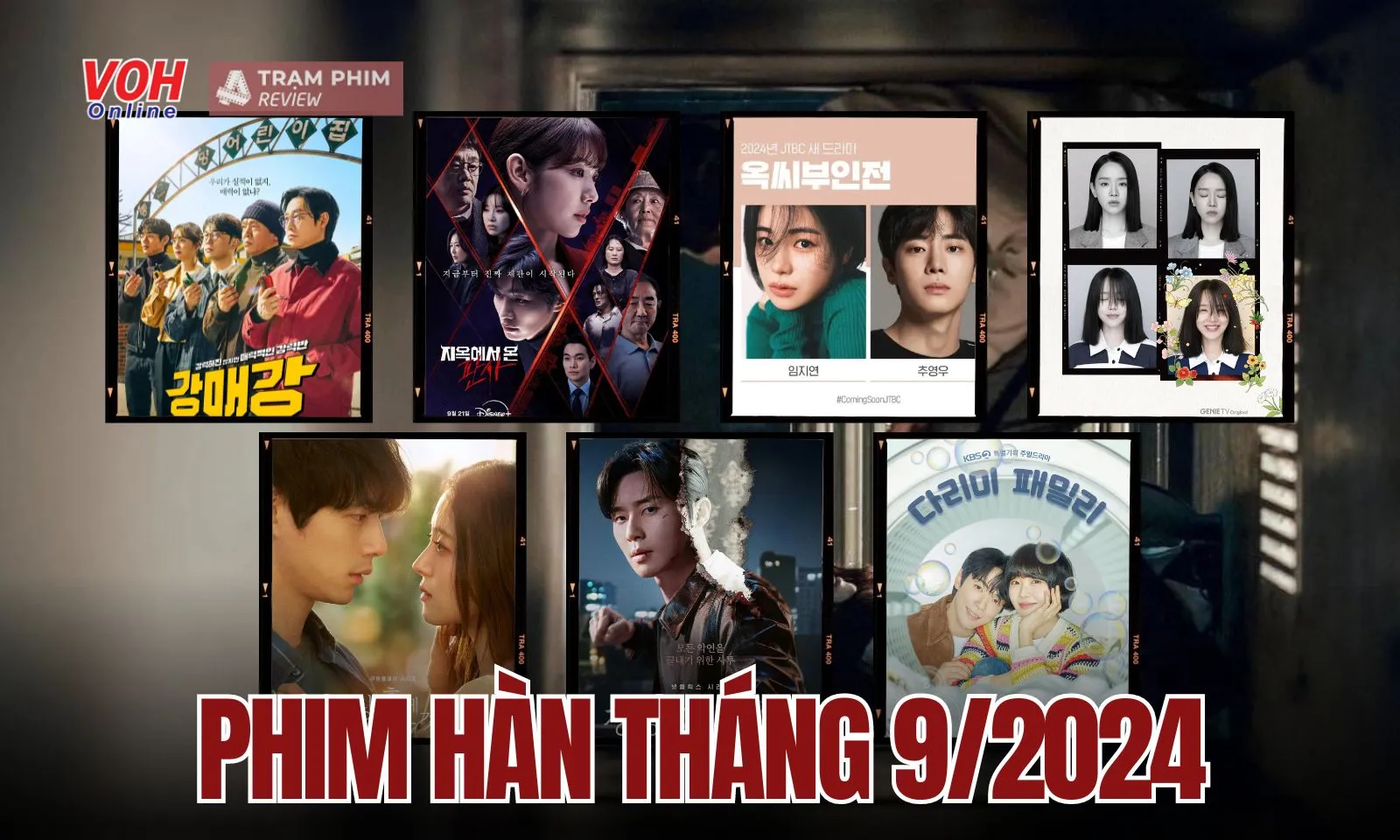 Phim Hàn tháng 9/2024: Shin Hye Sun và Park Seo Joon đụng độ