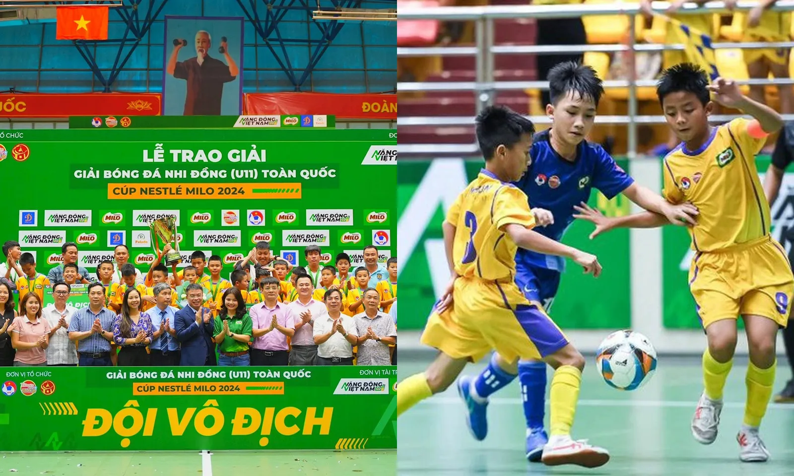 U11 Sông Lam Nghệ An bị tước danh hiệu vô địch vì gian lận tuổi