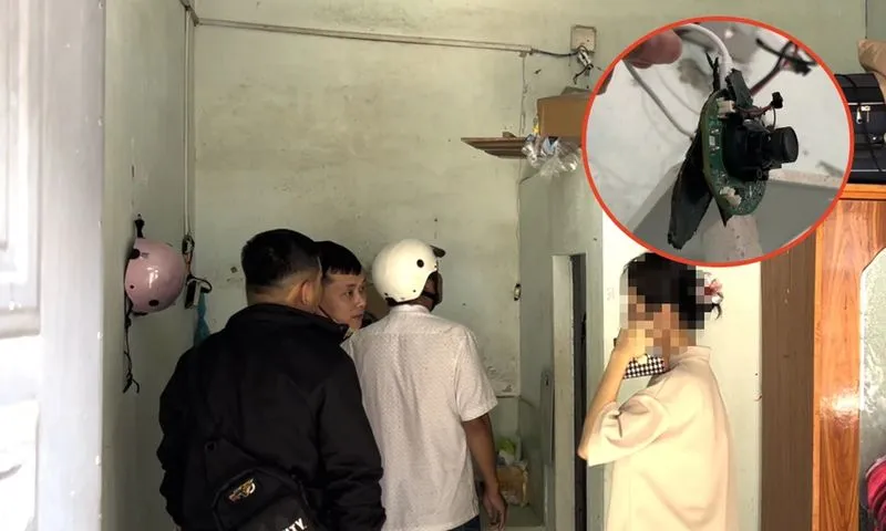 Công an mời chủ trọ làm việc về vụ camera quay lén phòng tắm của 2 nữ sinh