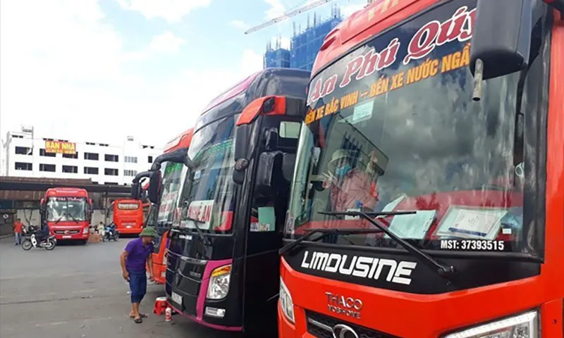 Tạm dừng nhiều tuyến xe khách Hà Nội đi các tỉnh.