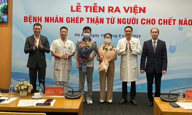 bệnh viện xanh pôn ghép thận thành công từ người cho chết não v