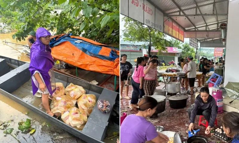 Dân mạng kêu gọi cùng nhau nấu cơm gửi tới bà con vùng lũ