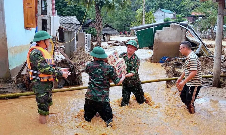 Ngày 11/9: Mưa to và dông khắp miền Bắc