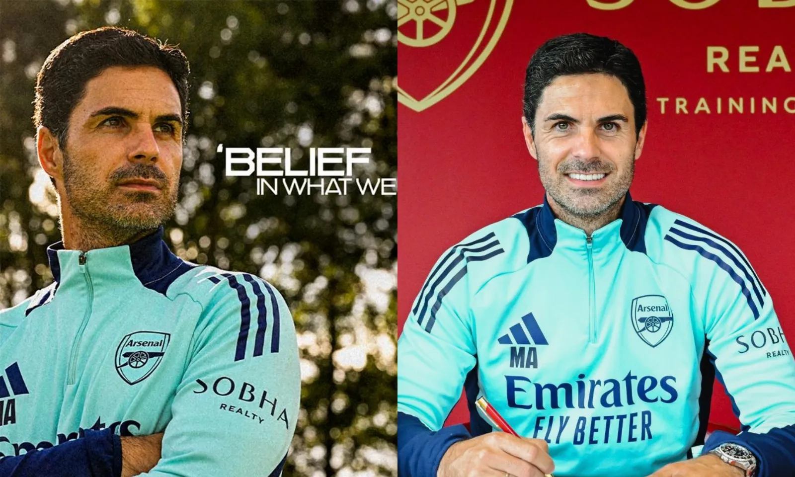 CHÍNH THỨC! Arteta gia hạn hợp đồng với Arsenal