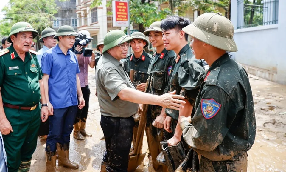 Thủ tướng Phạm Minh Chính chỉ đạo ứng phó, khắc phục hậu quả mưa lũ, thiên tai tại Yên Bái 