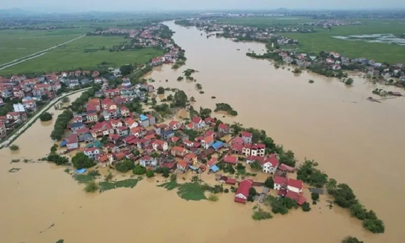 Bão số 3 khiến hơn 200.000 ngôi nhà khu vực miền Bắc bị ngập, hư hỏng