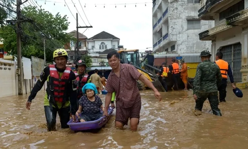 Nhiều nước Đông Nam Á mưa lũ, ảnh hưởng từ bão Yagi