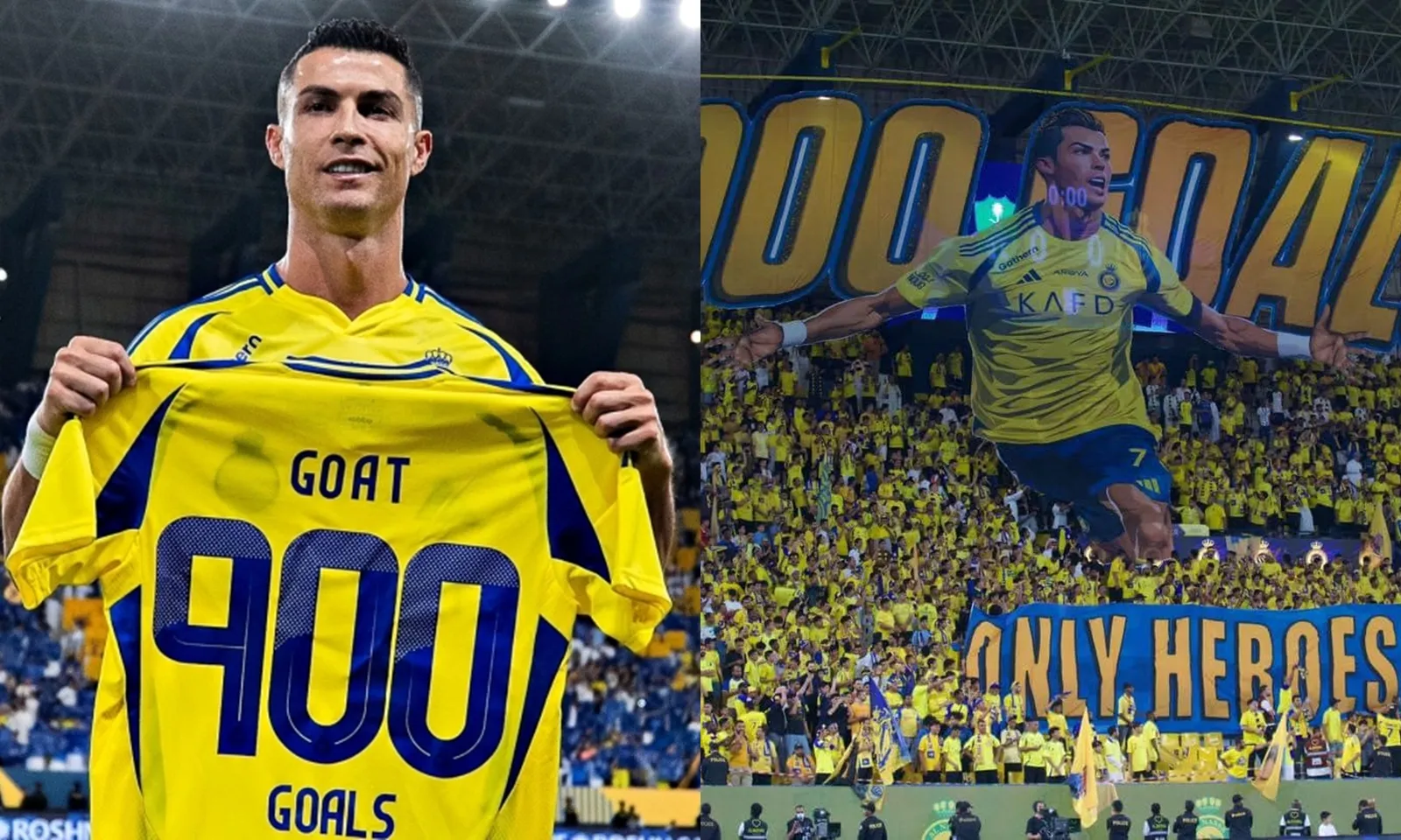 Ronaldo tịt ngòi trong ngày CĐV Al Nassr vinh danh cột mốc 900 bàn thắng 