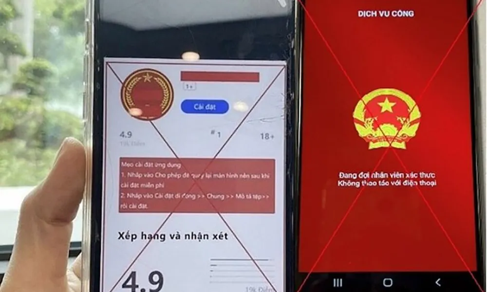 Cài app giả mạo Bộ Công an, người phụ nữ bị chiếm đoạt 500 triệu đồng
