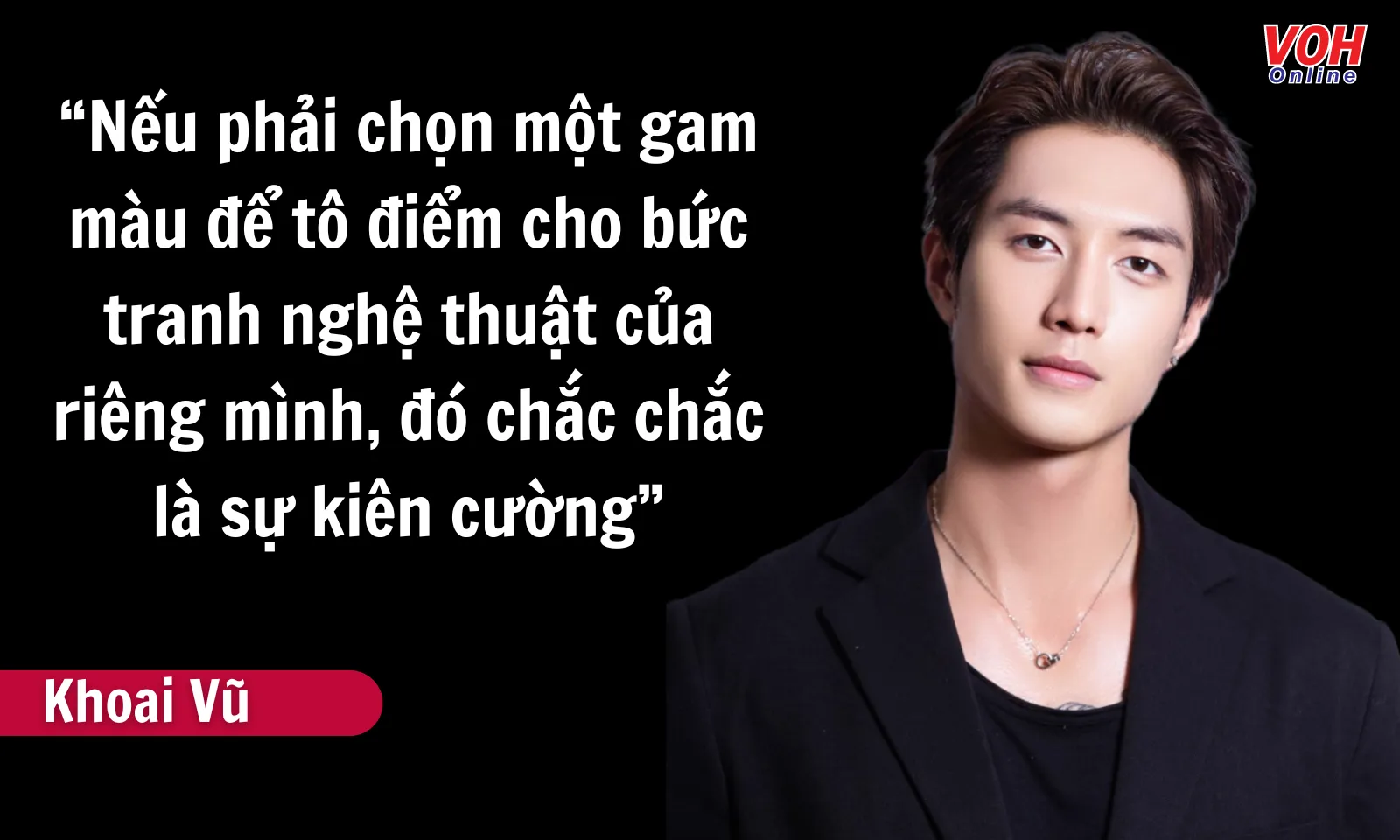 Hành trình vượt giới hạn chạm tới ước mơ của nam người mẫu Khoai Vũ