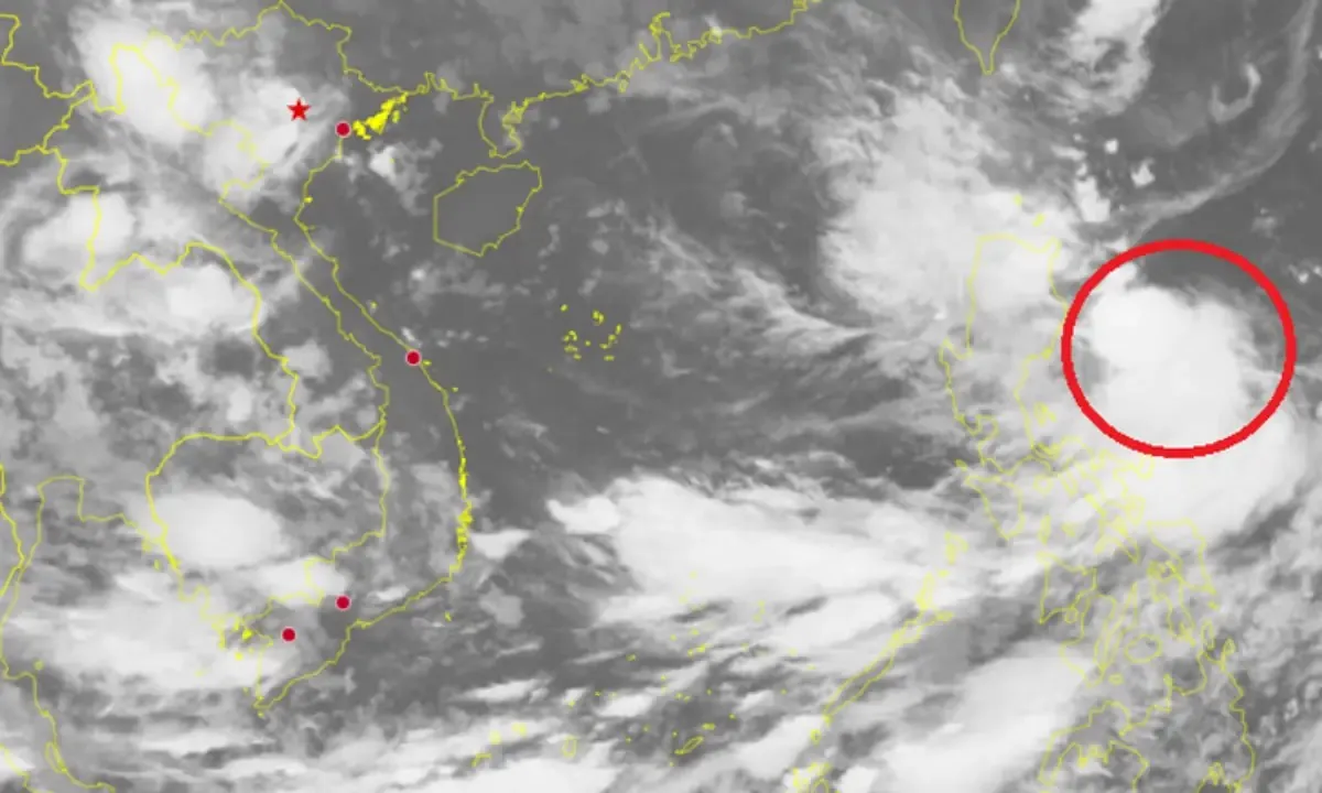 Áp thấp nhiệt đới ngoài khơi Philippines, có thể thành bão số 4