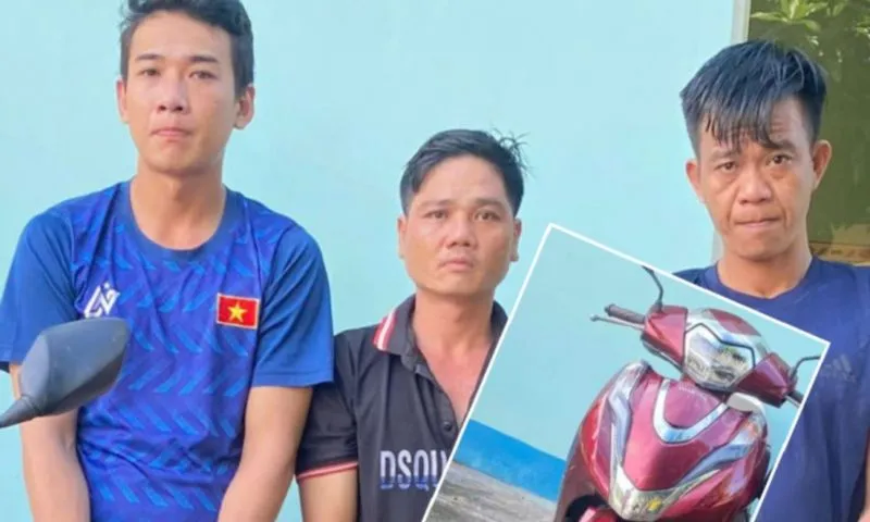 Băng cướp dùng roi điện cướp xe máy lúc rạng sáng bị bắt