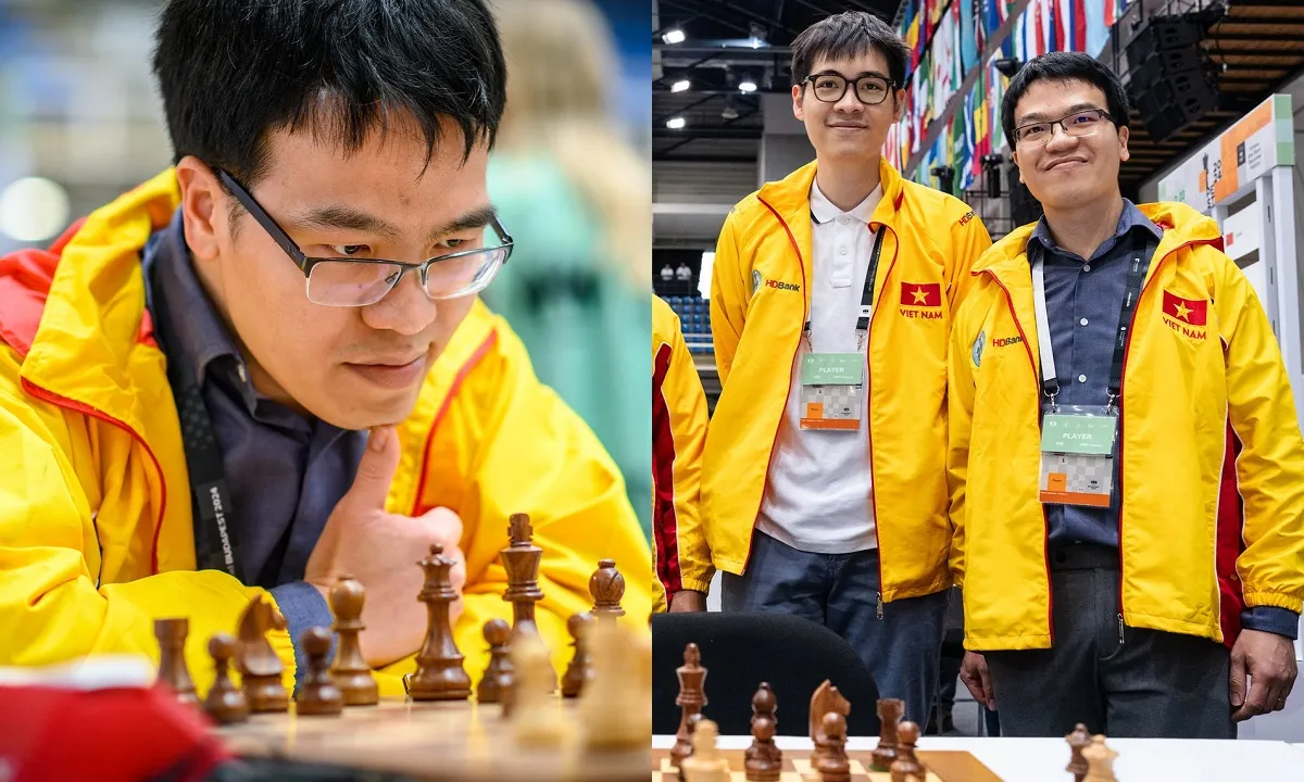 Lê Quang Liêm hạ nhà vô địch thế giới, tuyển cờ vua Việt Nam tiếp tục bay cao tại Olympiad 2024