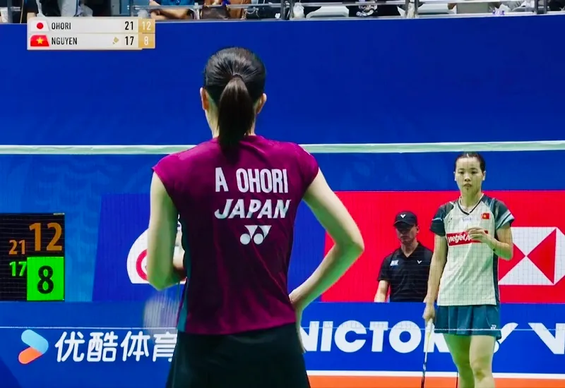 Nguyễn Thùy Linh không thể tạo nên bất ngờ trước đối thủ được đánh giá cao hơn - Ảnh: internet