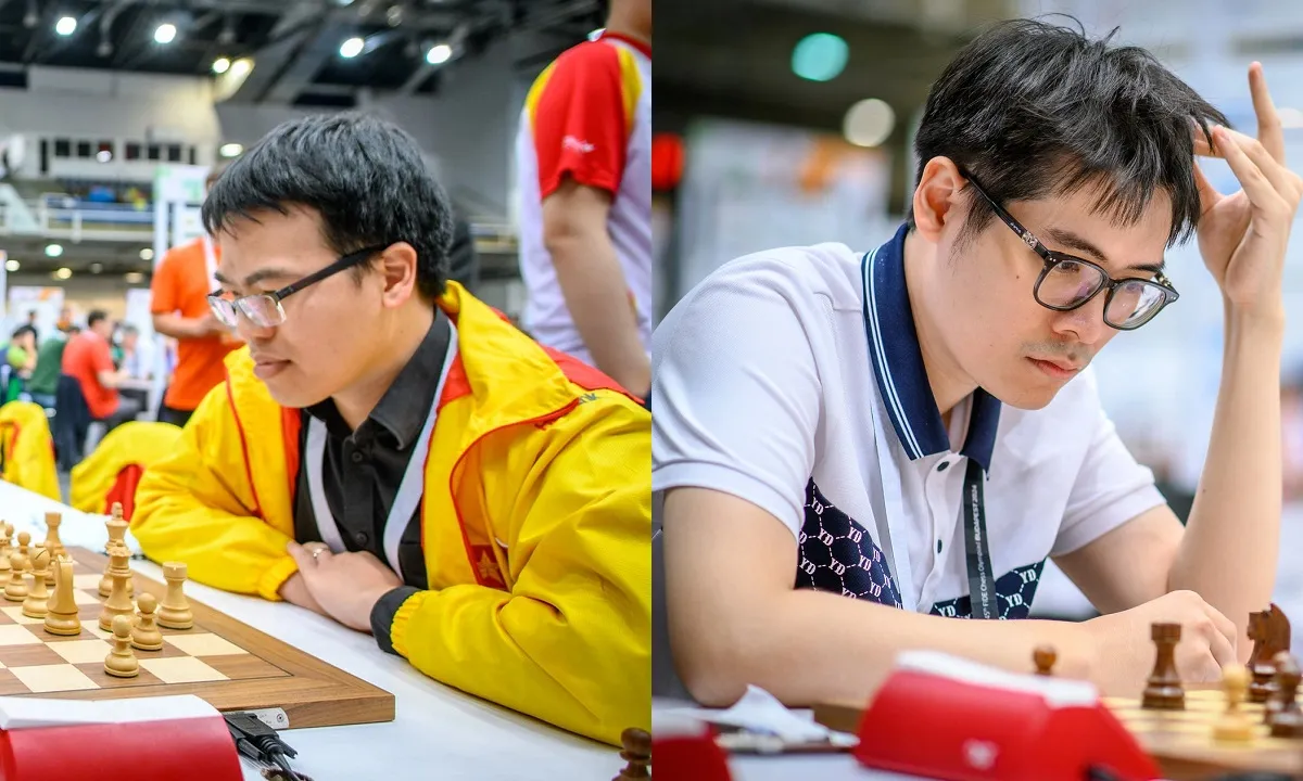 Lê Quang Liêm thua vua cờ, Lê Tuấn Minh tỏa sáng giúp tuyển cờ vua Việt Nam hòa Na Uy tại Olympiad
