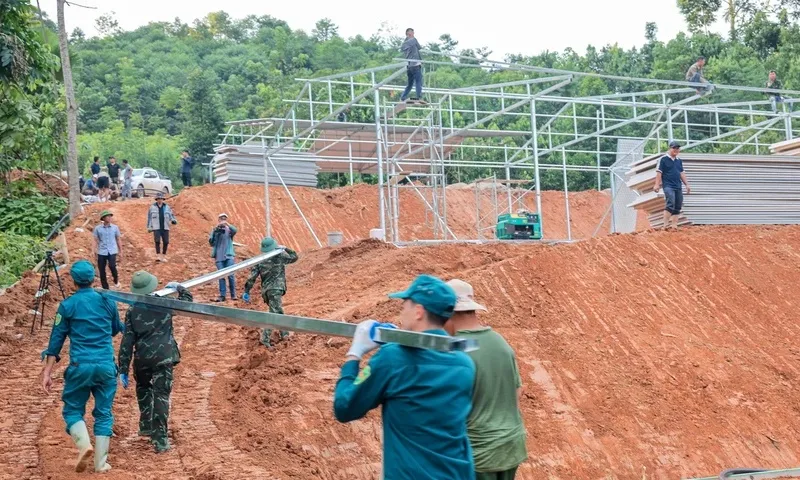 Lào Cai khởi công tái thiết Làng Nủ và Kho Vàng: Xây dựng lại cuộc sống sau lũ quét 