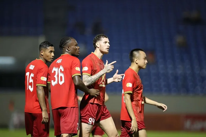 CLB Hà Tĩnh toàn thắng sau 2 vòng đầu, xếp thứ 2 BXH V-League 2024/25 - Ảnh: internet