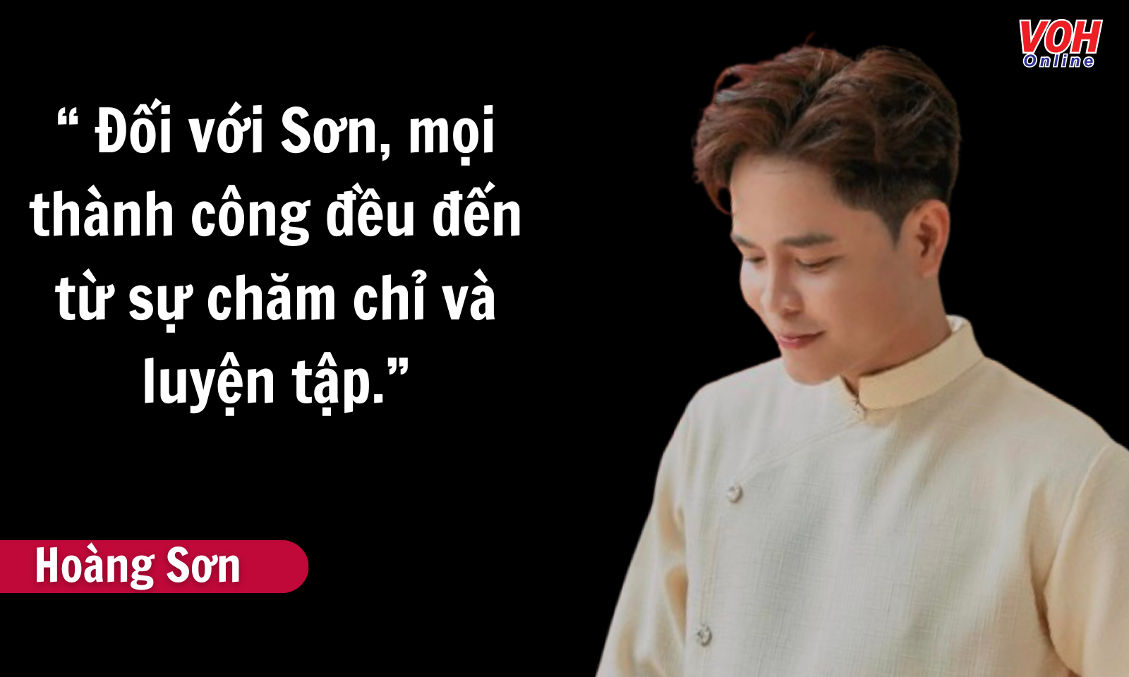 Hành trình chinh phục thanh âm của nam diễn viên lồng tiếng Hoàng Sơn