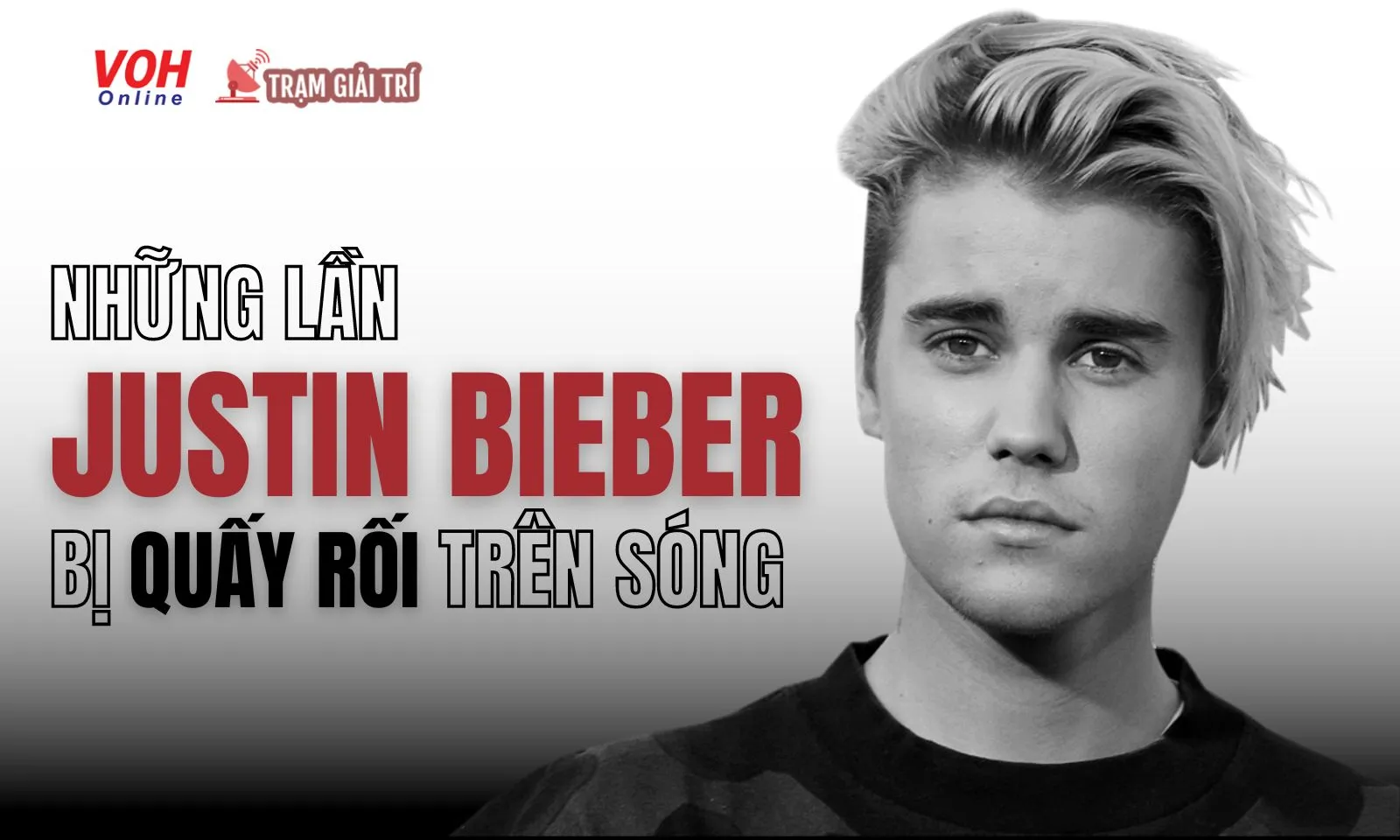 Điểm lại những lần Justin Bieber bị quấy rối tình dục công khai trên sóng