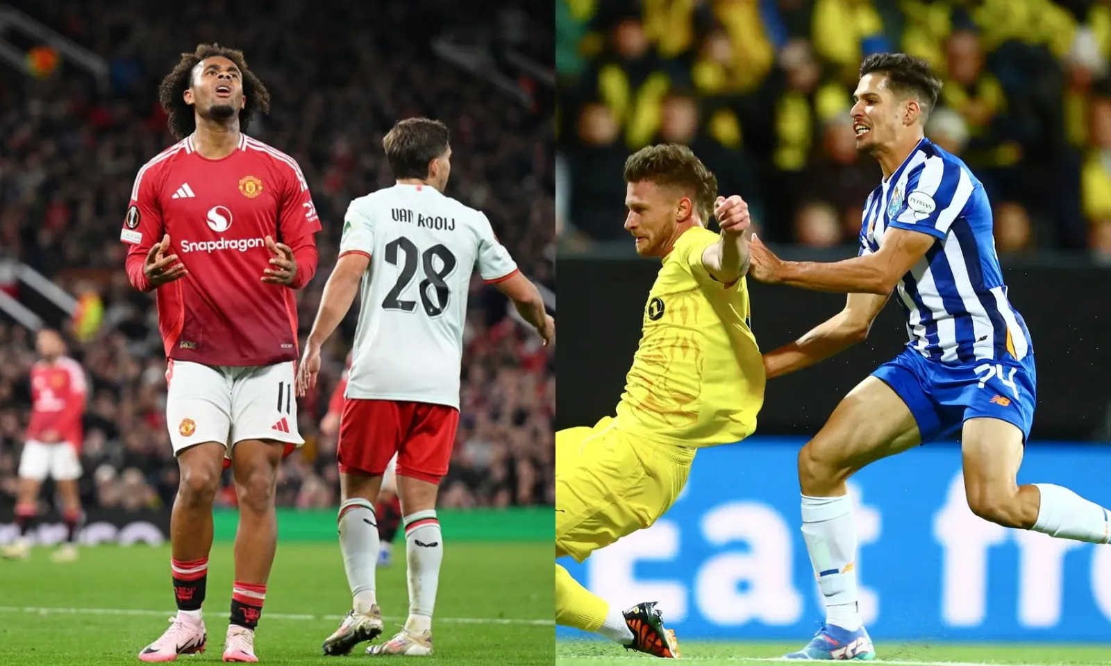 Kết quả Europa League hôm nay: MU hoà bạc nhược | Địa chấn tại Na Uy