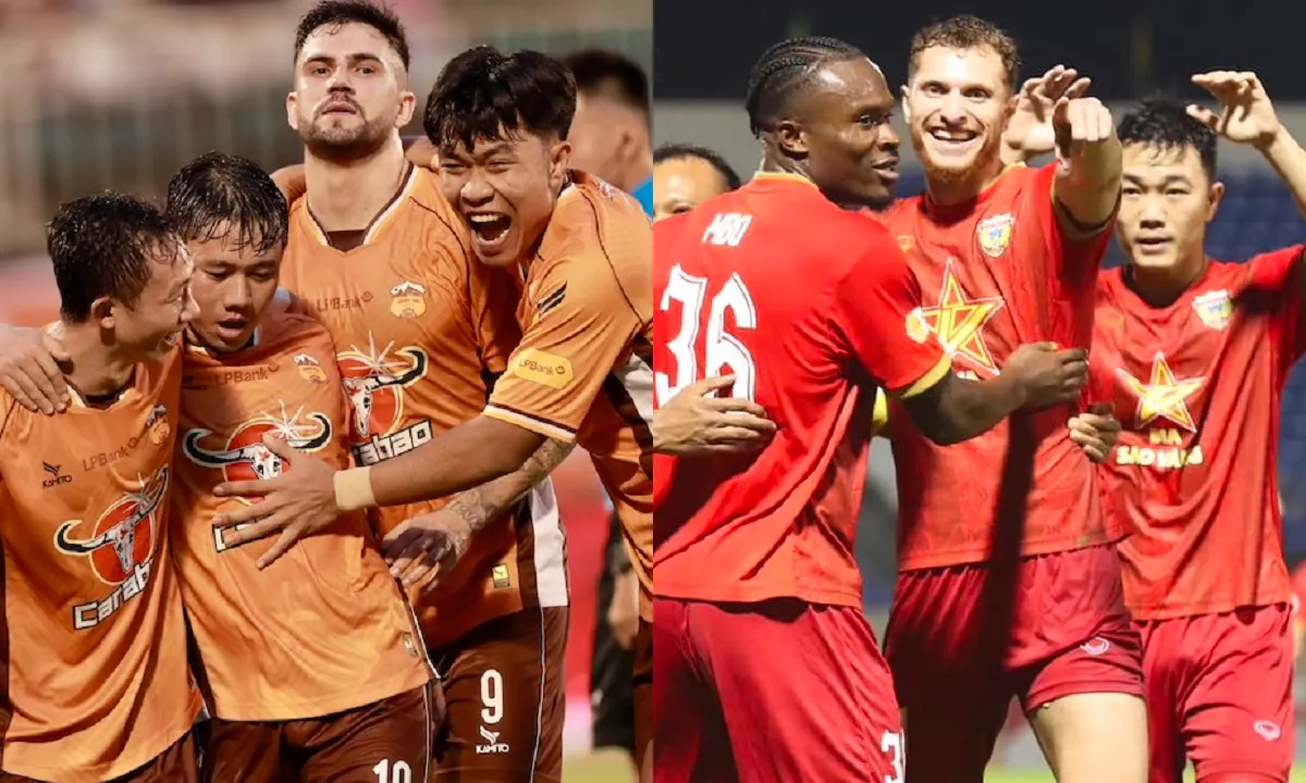 BXH V-League 2024/2025 sau vòng 2: HAGL và Hà Tĩnh bay cao | Á quân xếp áp chót