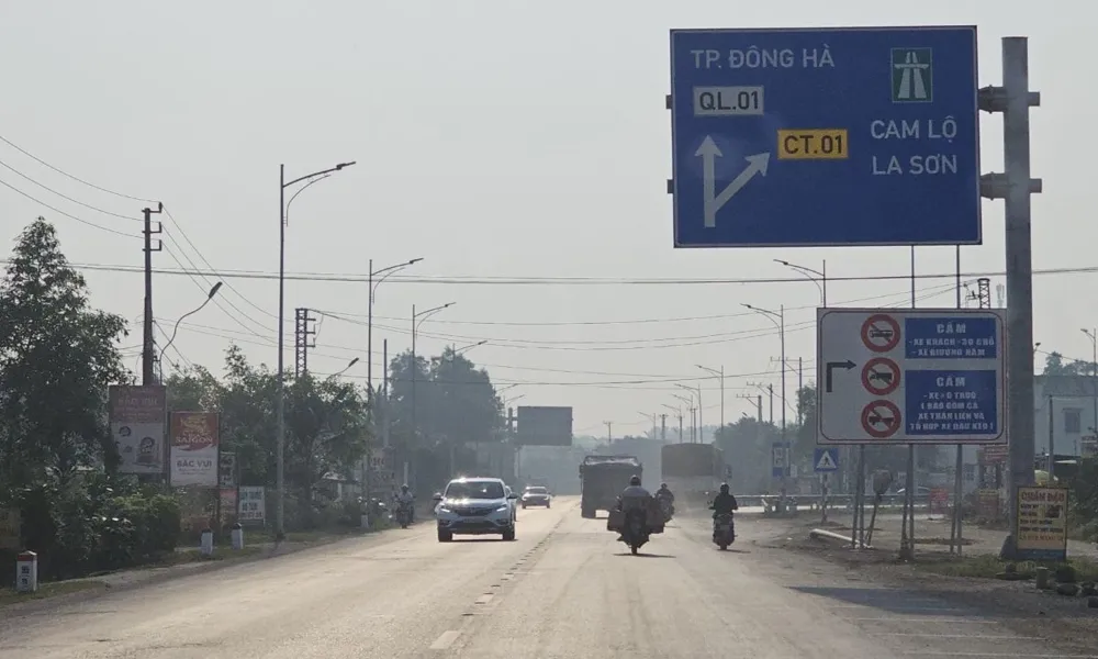 Tai nạn giao thông gia tăng: Quảng Trị yêu cầu xem xét lại phân luồng cao tốc Cam Lộ - La Sơn