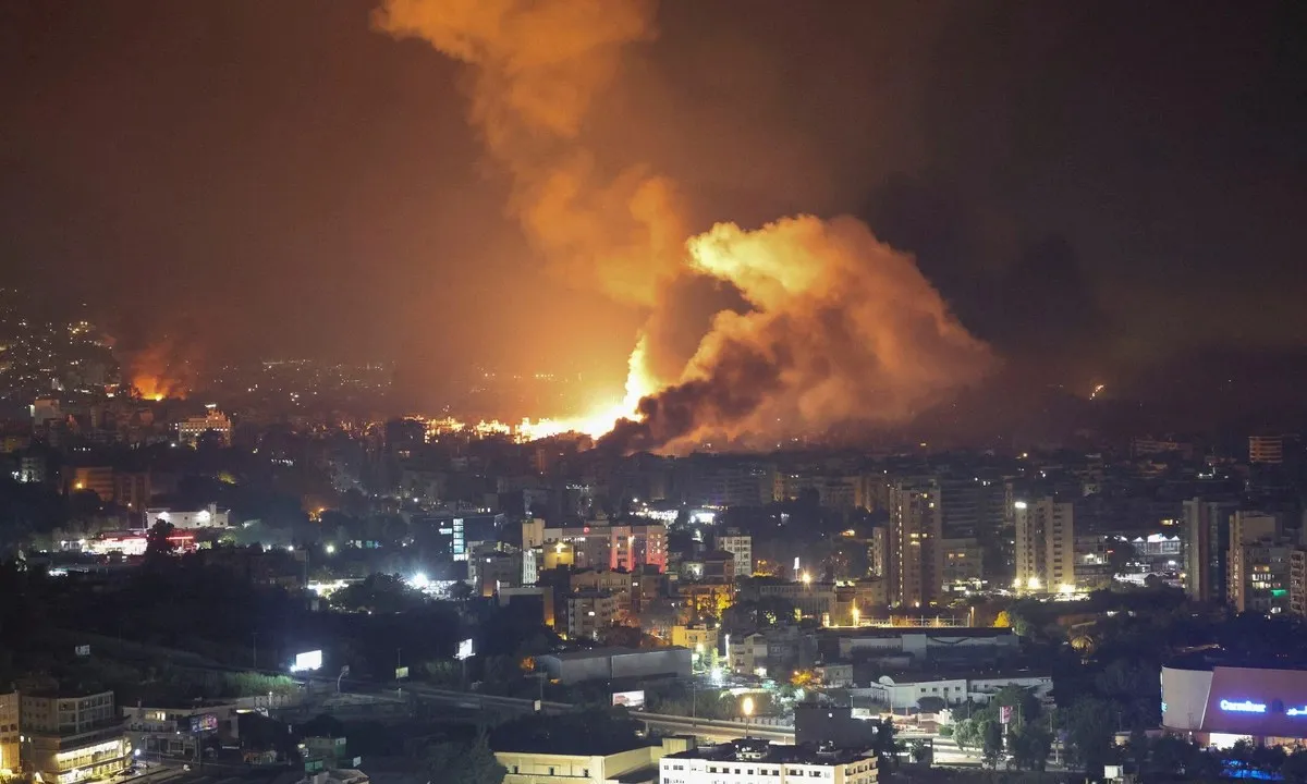 Iran tố Israel dùng bom “phá boongke” của Mỹ để không kích Lebanon