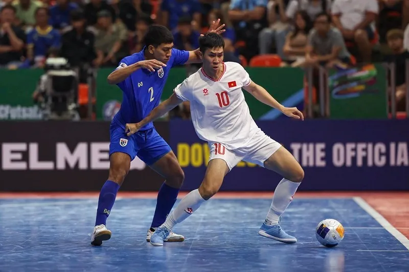 Tuyển futsal Việt Nam sớm đối đầu Thái Lan tại vòng bảng Giải futsal Đông Nam Á 2024 - Ảnh: internet