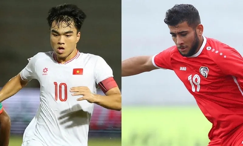 U20 Việt Nam vs U20 Syria, 19h00 ngày 29/09 - Ảnh: internet